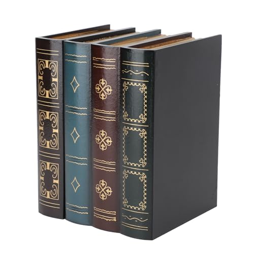 [MIGLIORA IL TUO SPAZIO] Squisito design europeo: trasforma la tua stanza con l'aspetto di un libro vintage, aggiungendo un tocco di eleganza classica al tuo arredamento.