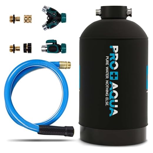 PRO+AQUA Portable Water Softener 16,000 Grain