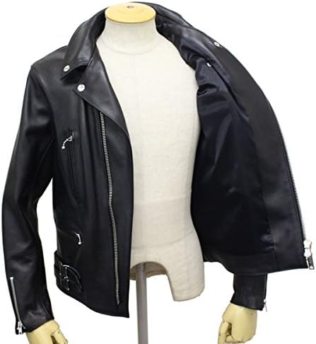 LJM-1TF TIGHT FIT U.K.SIDE BELT LEATHER JACKET レザージャケット 【VICTOR】 日本製 BL