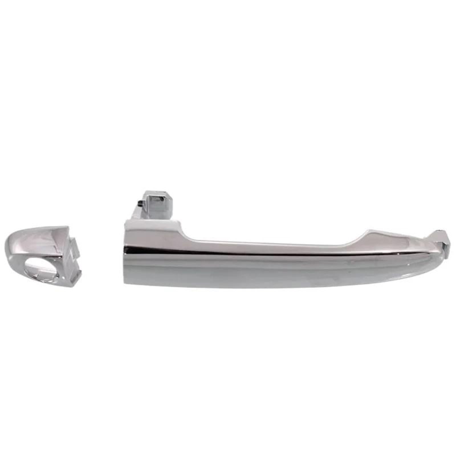 Yijiavsx Front Left Front Rear Left Right Silvery Outside Door Handle For Kia For Carens For Rondo 2007-2012 (Front Left)