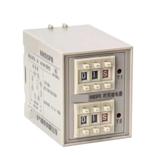 Relais intermittent cyclique HHS5PR à double temporisation pour automatisme - 2