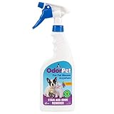 OdorPet Stain and Odor Eliminator Spray - Pet Carpet Cleaner - Enzyme Cleaner - Ready to Use Odor...