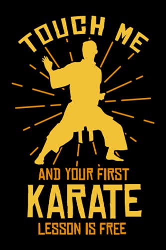 Karate: Notizbuch (120 Seiten, 15x23cm, gepunktet) Dotted Bullet Grid Tagebuch Journ