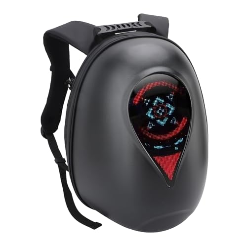 Sac à dos LED moto et voyage grande capacité avec écran étanche
