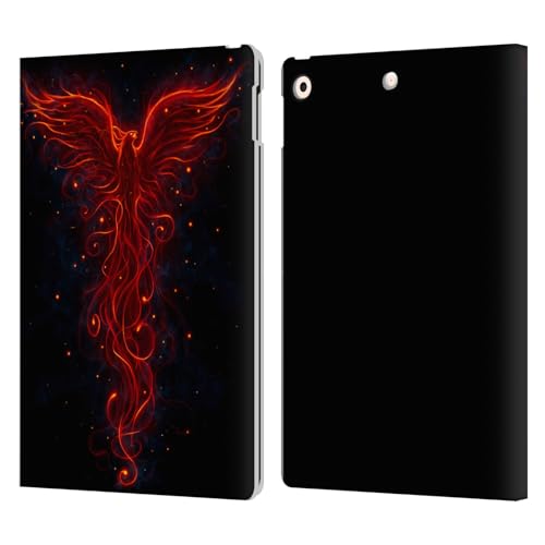 Housse iPad 10.2 cuir Rouge Phoenix 2 idéale pour le bureau et le train