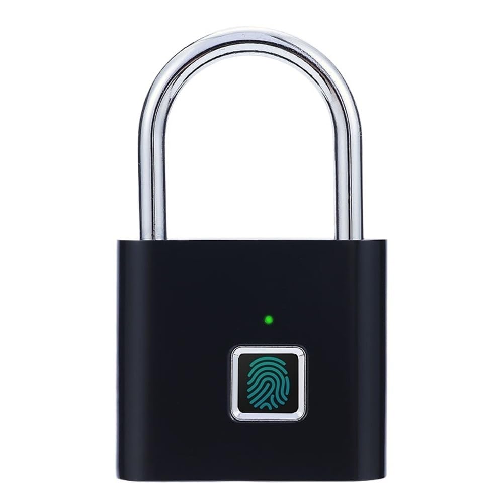 Cadenas biométrique à déverrouillage rapide et sans clé avec batterie USB