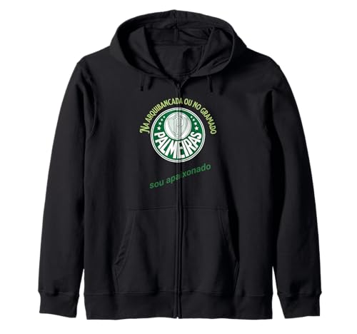 Camisa do Palmeiras Camisa de torcida verdao blusa palmeiras Zip Hoodie