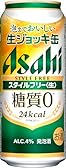※【タイムセール】1本あたり208円!【蓋をあけると泡が湧きあがる】【糖質ゼロ】【発泡酒】アサヒスタイルフリー<生>生ジョッキ缶 485ml×24本 4998円!