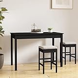 mesa de pino macizo segunda mano La estructura de madera garantiza robustez y estabilidad. El tablero ofrece el espacio perfecto para aperitivos, bebidas, jarrones, fruteros y tus artículos decorativos favoritos. Esta mesa de comedor también se puede utilizar como mesa de mostrador y mesa de restaurante para satisfacer diferentes necesidades.