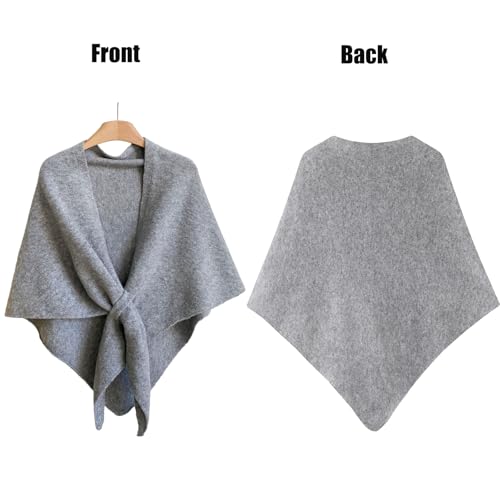 Murou Fashion Shawl Wraps for Women Knitted Shawls and Wraps Cardigan Cape Shoulder Top Sweater Shawl Triangle Scarf2