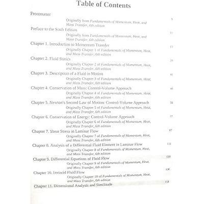 Fundamentals of Momentum, Heat and Mass Transfer