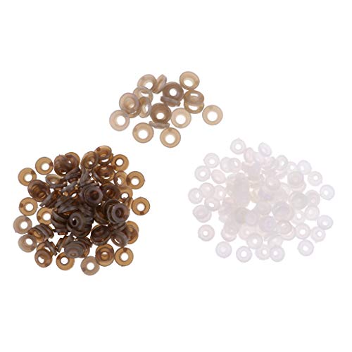 Fenteer 130 Stuks Plastic Veiligheidsneuzen Voor Het Maken Van Poppen Met Beren, Zwart En Bruin - Image 7