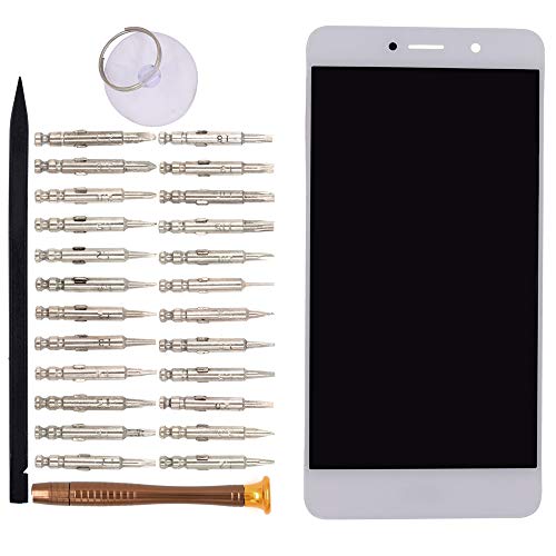 Image of LCD Screen Display Digitizer Touch Panel Without Frame Screen Replacement for Huawei Y7 Prime Holly 4 Plus Enjoy 7 Plus(White)