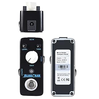 SHUIYUE Blues Crab Blues Overdrive Pédale d’effet pour Guitare True Bypass Full Metal Shell,Pedalboard Guitare edalboard… - Les Beatles, Paul McCartney, John Lennon, RIngo Starr, George Harrison SHUIYUE Blues Crab Blues Overdrive Pédale d'effet pour Guitare True Bypass Full Metal Shell,Pedalboard Guitare edalboard… – Image 2