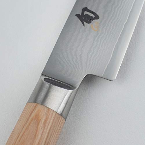 Shun Classic Blonde 6” Utility Knife, Blonde Pakkawood Handle, Full Tang Vg-Max Blade #TOP4