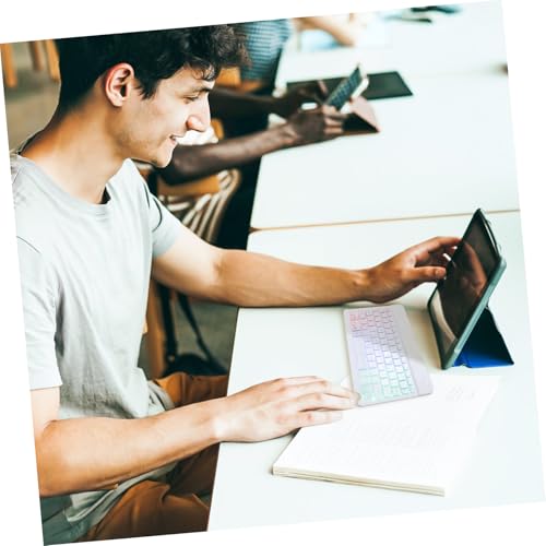 Teclado y ratón inalámbricos multidispositivo batería recargable 5