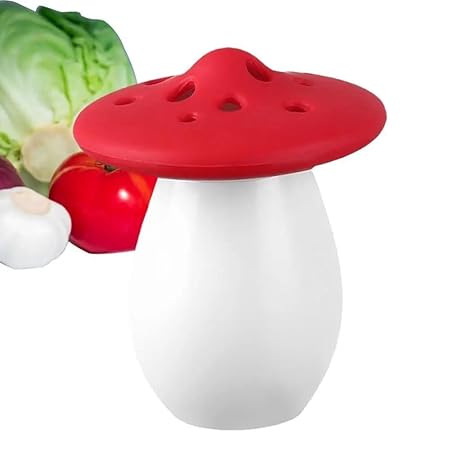 VIPREKHO Mushroom Shaped Fridge Deodorizer Box,Activated Charcoal Odor Absorber, Moisture-Absorbing Freshener for Kitchen use| Naturally Baking Soda Deodorizer