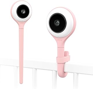 Lollipop Baby Monitor with True Crying Detection (Cotton Candy) - Smart WiFi Ba