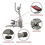 Sunny Health & Fitness Magnetic Elliptical Trainer Elliptical Machine w/Tablet Holder - Image 4