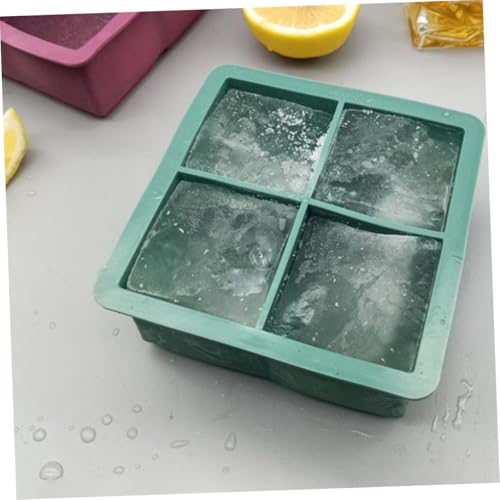 Molde para cubos de hielo de silicona con tapa miniatura 6
