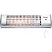 Ardes AR437B Quartz Stufa Elettrica al Quarzo da Parete con 2 Elementi Riscaldanti e 2 Potenze, 1200 W, Silver