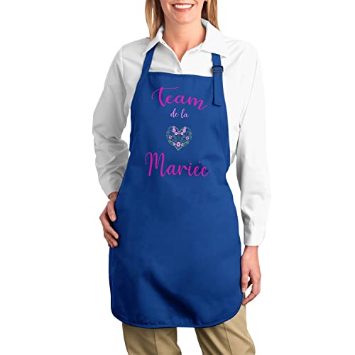 Fabulous tablier cuisine premium au graphisme chic pour réceptions de mariage - 2