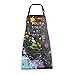 MBMSO Painting Artist Apron with Pockets Artist Painter Gifts Art Lover Gift for Art Teacher Student Painter Apron Waterproof (Pour Your ART Out Apron)