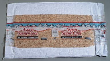 Pps Packing Cooler Pad 100 % Colorado Aspen 28 " X 34 "