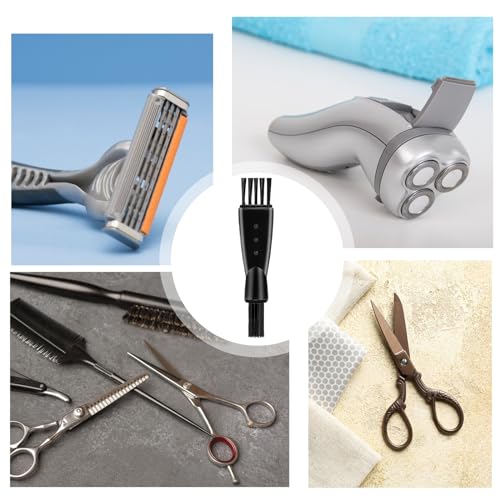 18 peças de escova de limpeza elétrica masculina, escovas de limpeza de barbeador, escovas de barbea