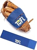 TOFL Baseball Glove Wrap Band for Break-in, Shaping & Glove Care | Baseball Glove Accessories for Men’s, Women’s, Adult & Youth Mitts - Blue