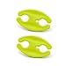 Small Bobino Cord Wrap, Green (set of 2)