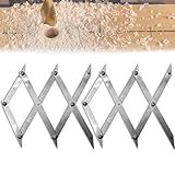 Picket Master Pro 3 Point Center Finder for Precise Measurements, Woodworking Center Finder Marking Tool, Center Point Finder, Center Finding Tool, Equal Space Divider, Equal Spacing Layout Tool (B)