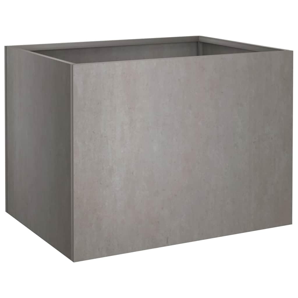 vidaXL Jardinera de Acero corten 62x47x46 cm, Maceta, arriate Elevado, Soporte para macetas, macetero, bancal Elevado, Soporte para Plantas