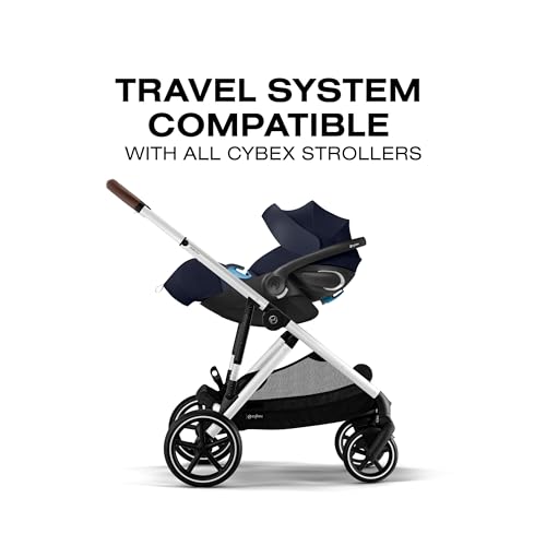 Image of CYBEX Cloud G Pro Comfort Extend Infant Car Seat - Ocean Blue