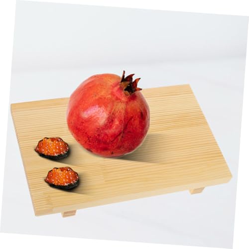 Juego de 2 Platos de Sushi Estilo Japonés en Madera miniatura 4