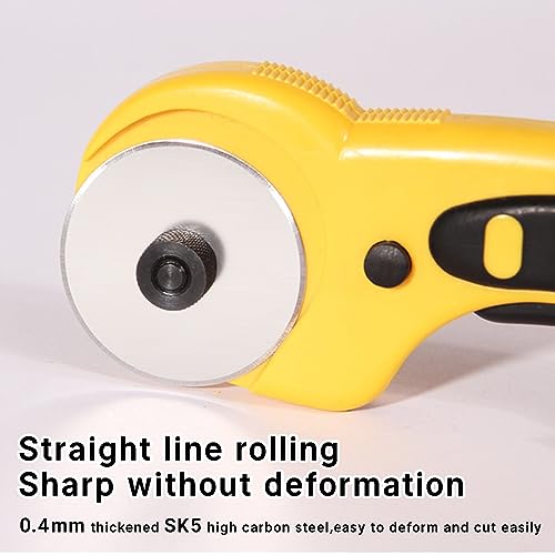 Lâminas de corte rotativo de 45 mm, pacote com 5 para Fiskars, Olfa, Truecut, cortador rotativo, sub