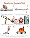 VEVOR 6KG Propane Melting Furnace Kit, Large Capacity Foundry Home Kilns, Blacksmithing Forge with Crucible & Tongs Kiln, Stainless Steel, for Metal Scrap Recycle, Gold Copper Silver Casting