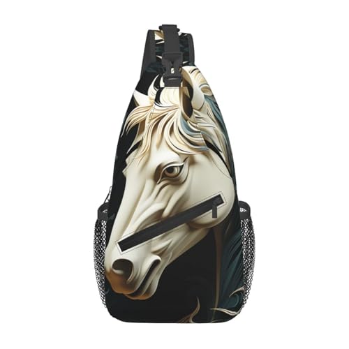 Bolso pequeño bandolera tipo sling para senderismo miniatura 2