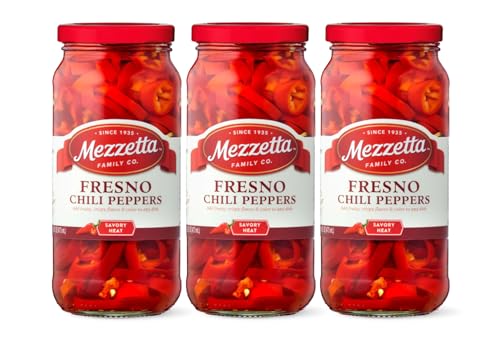 Mezzetta Fresno Chili Peppers - Pickled Sliced Hot Peppers Locally