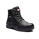 EN ISO 20345:2011 S1-P SRC. Dickies Herren Trenton Safety Stiefel (11,5UK/46EU) (Schwarz)