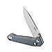 Firebird Ganzo FB7651-GY Pocket Folding Knife 440C Stainless Steel Blade G10 Anti-Slip Handle with Clip Hunting Fishing Camping Folder Outdoor EDC Knife (Grey)