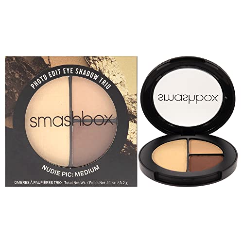 Smashbox Photo Edit Eye Shadow Trio - Medium for Women - 0.11 oz Eye Shadow