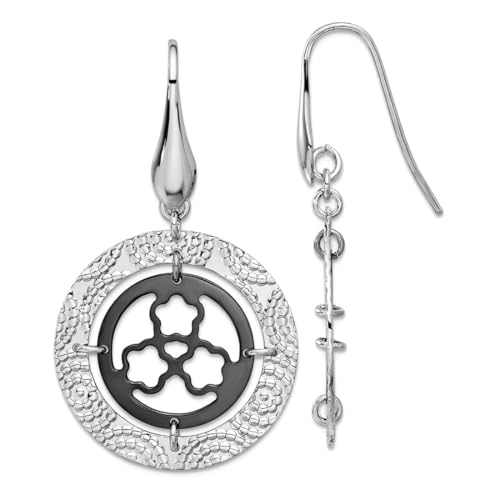 Boucles d'oreilles pendantes argent 925 idée cadeau d'anniversaire chic