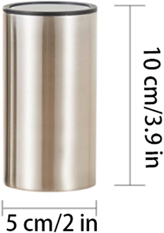 Ceramic Toothpicks Container ，Plastic Toothpick Case，Fashion Press Type Toothpick Holder Automatic Toothpick Holders Container Stainless steel Toothpick Holder Storage Box Chic(Style a)