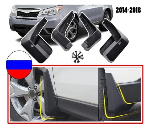 Garde-boue Subaru Forester évite impacts gravillons et projections bas caisse - 6