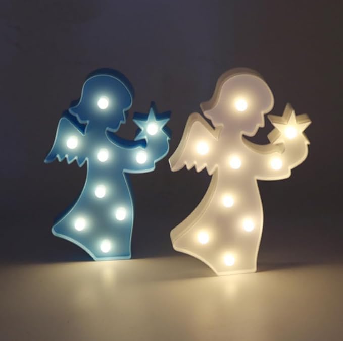 Luz de cartel luminoso en forma de estrella para mesa miniatura 3