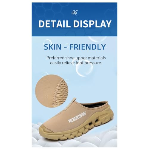 Men's Slip On Walking Shoes Hands Free Slippers Loafers Lightweight Comfortable Breathable Casual Anti-Slip Sneakers3