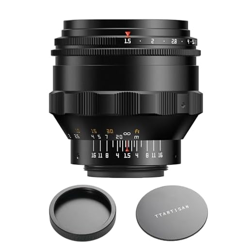 TTArtisan 75mm F1.5 Swirly Bokeh Lens