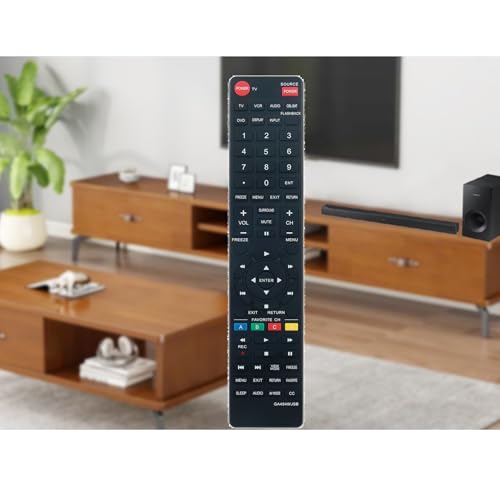Télécommande GA484WJSB Sharp Aquos Remplacer Contrôle Perdu TV LC-32D40U