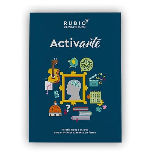 ActivARTE Vol.1 | RUBIO | Adultos | Pasatiempos con arte para entrenar la mente
